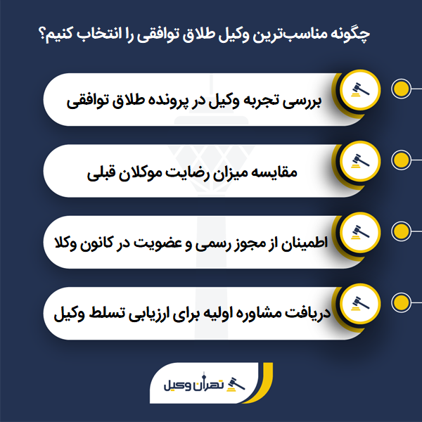 به دنبال وکیل طلاق توافقی در محدوده غرب تهران هستید؟