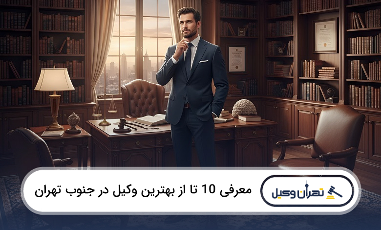 بهترین وکیل در جنوب تهران