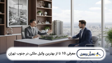 بهترین وکیل ملکی در جنوب تهران