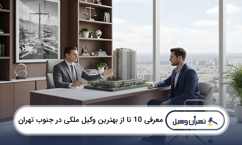 بهترین وکیل ملکی در جنوب تهران