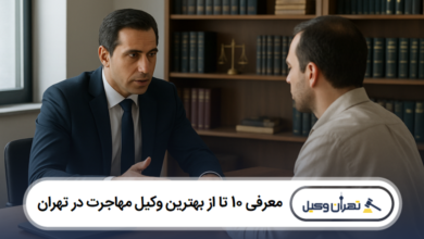 معرفی 10 تا از بهترین وکیل مهاجرت در تهران