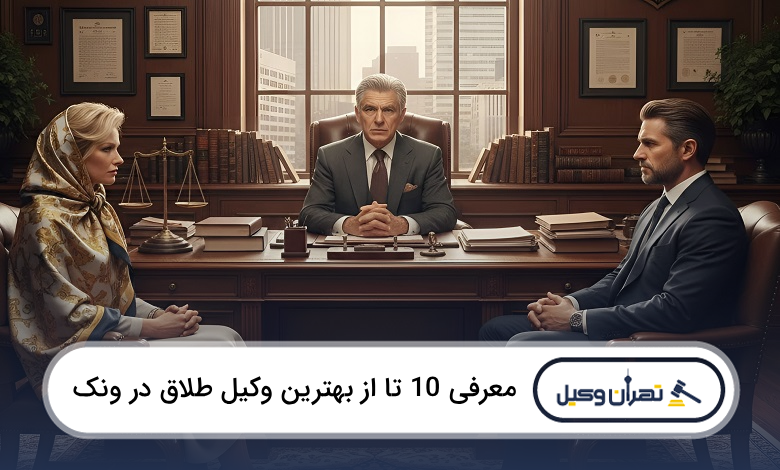 بهترین وکیل طلاق در ونک