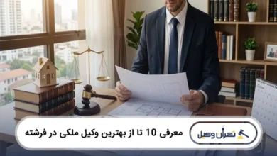 بهترین وکیل ملکی در فرشته