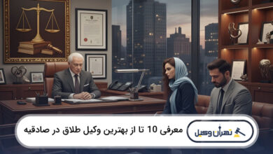 بهترین وکیل طلاق در صادقیه