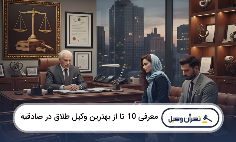 بهترین وکیل طلاق در صادقیه