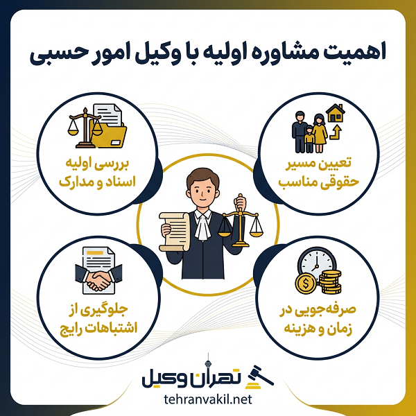 لیست 10 تا از بهترین وکلای امور حسبی در جنوب تهران+ آدرس و تلفن