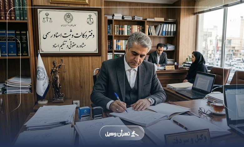 مقایسه وکیل ثبت اسناد با وکیل عمومی