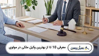 بهترین وکیل ملکی در مولوی