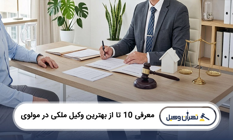 بهترین وکیل ملکی در مولوی