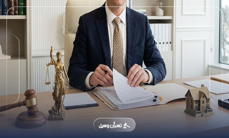مزایای سپردن پرونده به وکیل ملکی ولیعصر