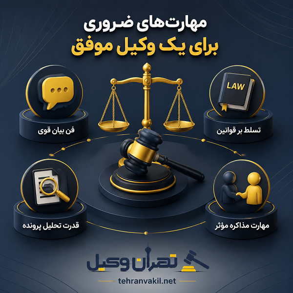 نقش وکیل متخصص در موفقیت پروندههای قضایی